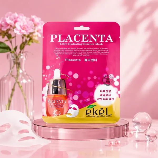 Ekel Ultra Hydrating Essence Mask (Placenta) - 25ml